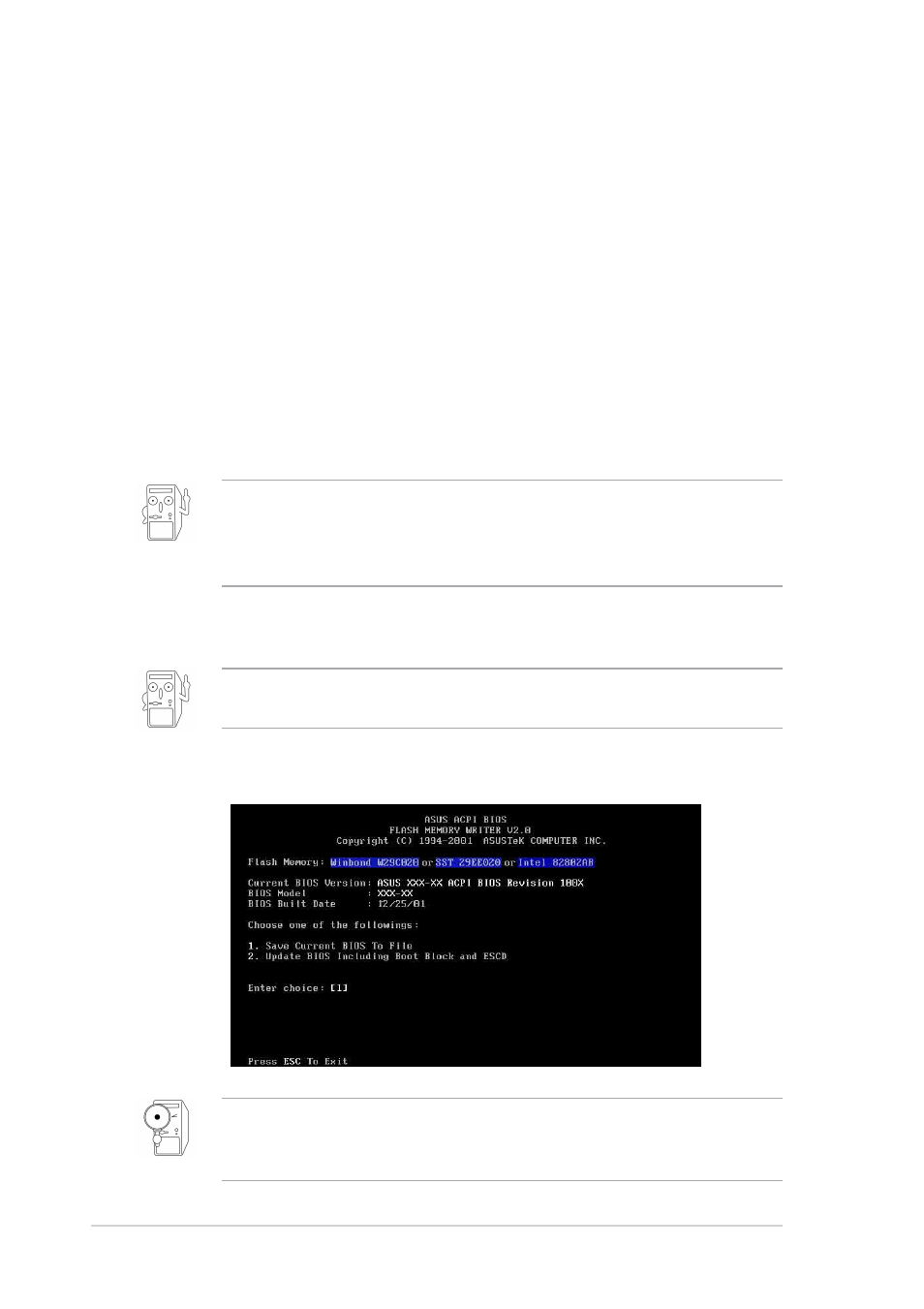 2 using aflash to update the bios | Asus Pundit-S User Manual | Page 56 / 100