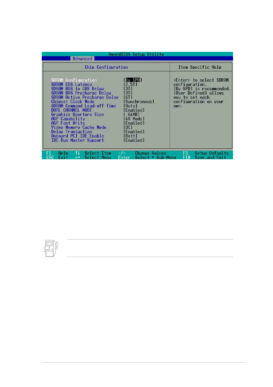 1 chip configuration | Asus Pundit-S User Manual | Page 73 / 100