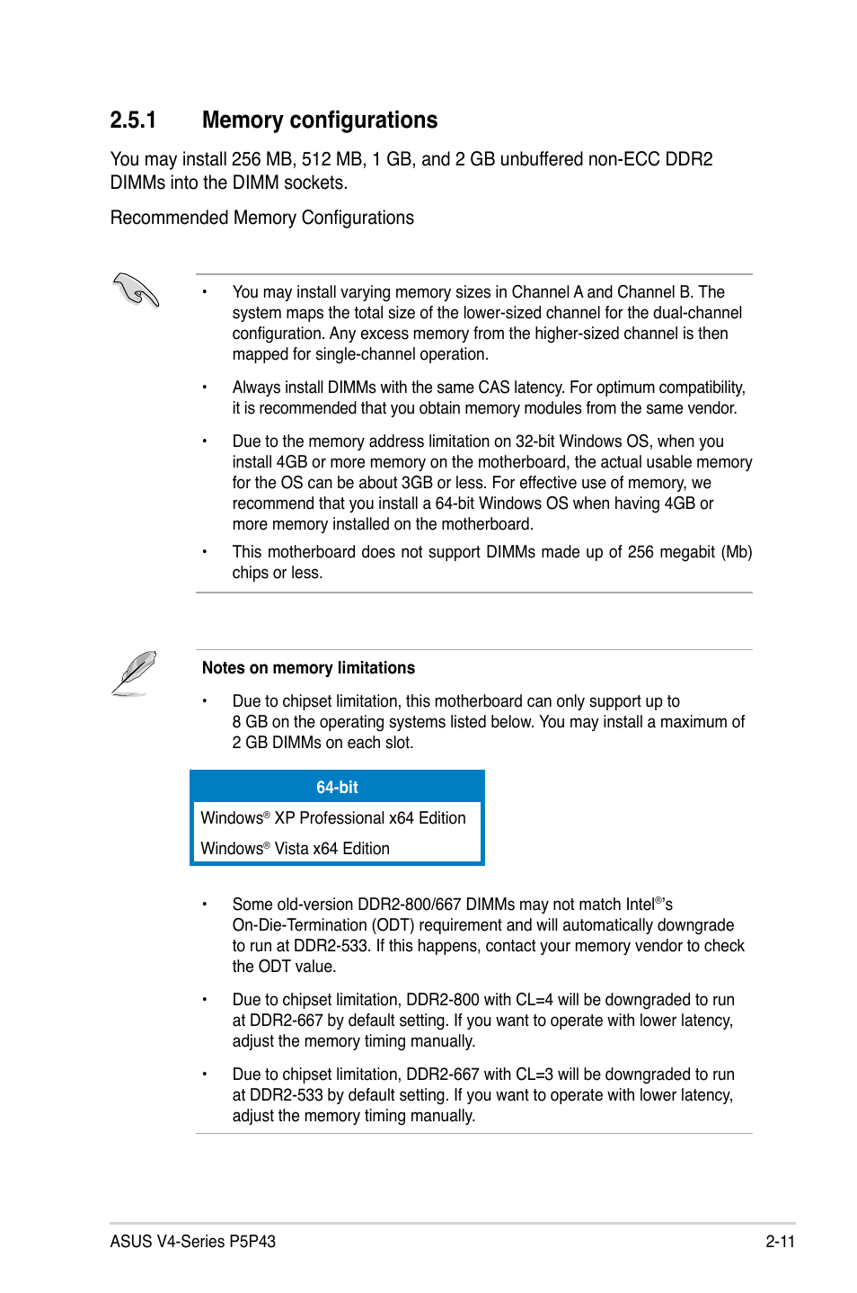 Asus V4-P5P43 User Manual | Page 29 / 112