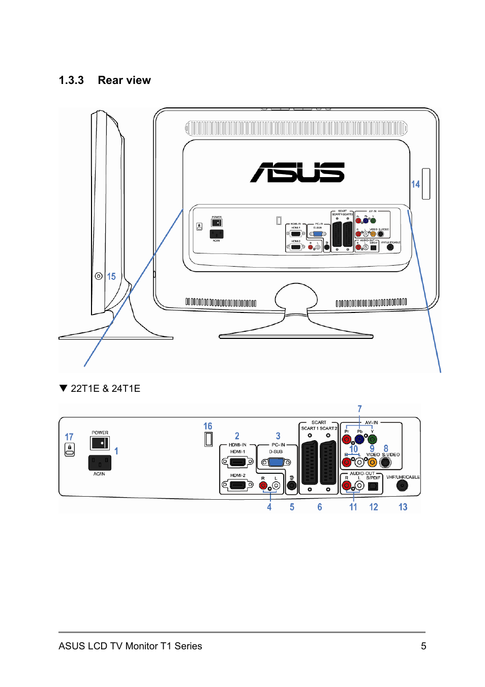Asus 27T1E User Manual | Page 15 / 34