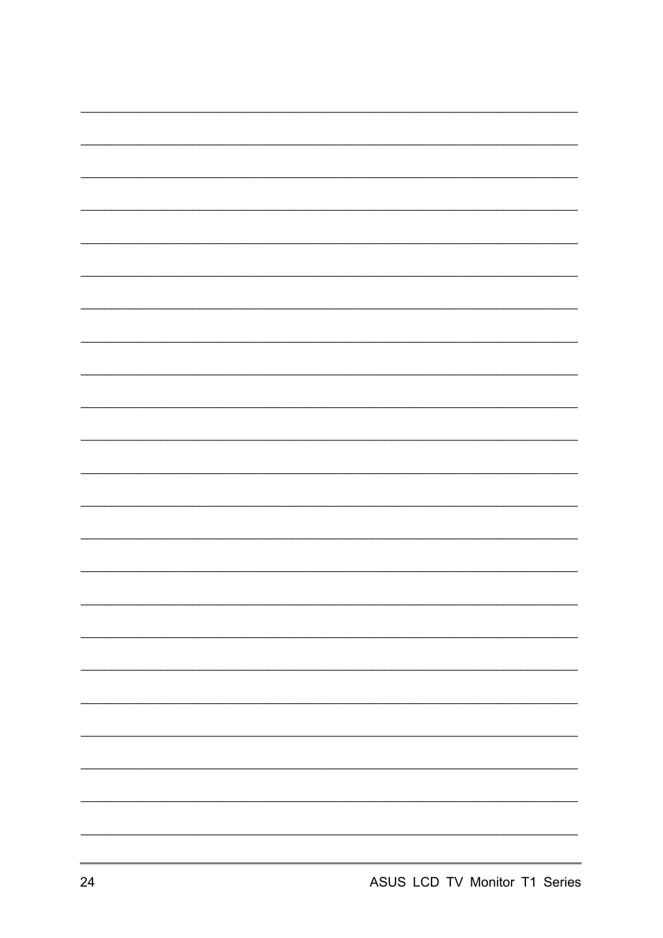 Asus 27T1E User Manual | Page 34 / 34
