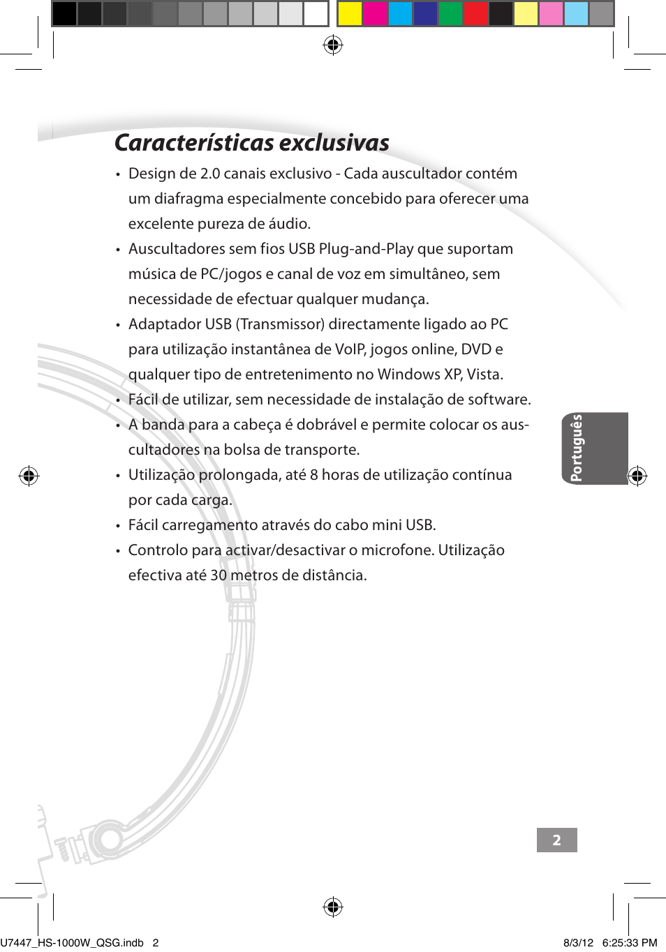 Características exclusivas, Características exclusivas ––––– 2 | Asus HS-1000W User Manual | Page 135 / 223