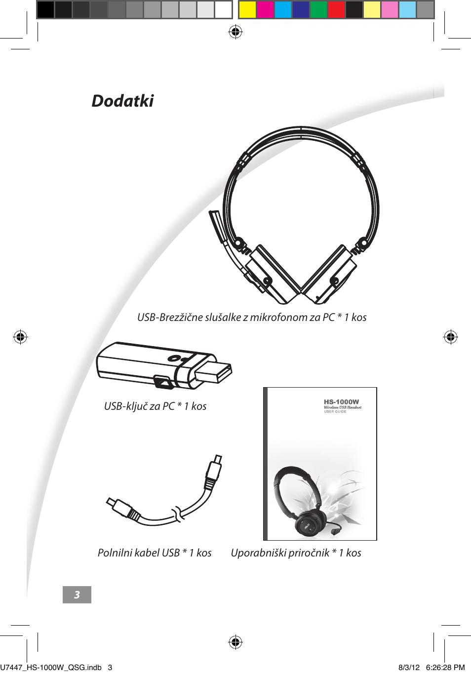 Dodatki, Dodatki ––––– 3 | Asus HS-1000W User Manual | Page 188 / 223