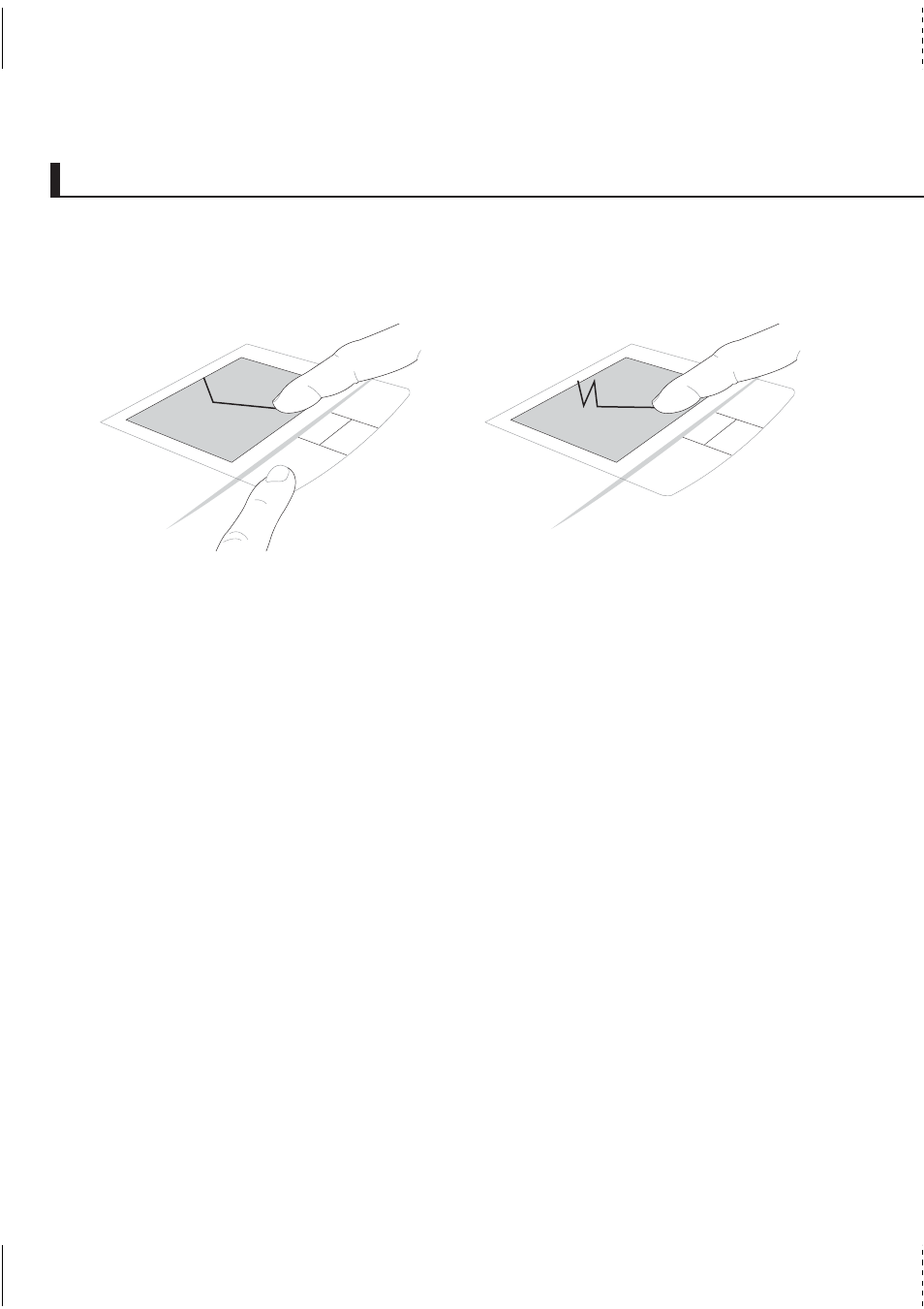 Caring for the touchpad, Dragging-clicking dragging-tapping | Asus L1A User Manual | Page 38 / 90