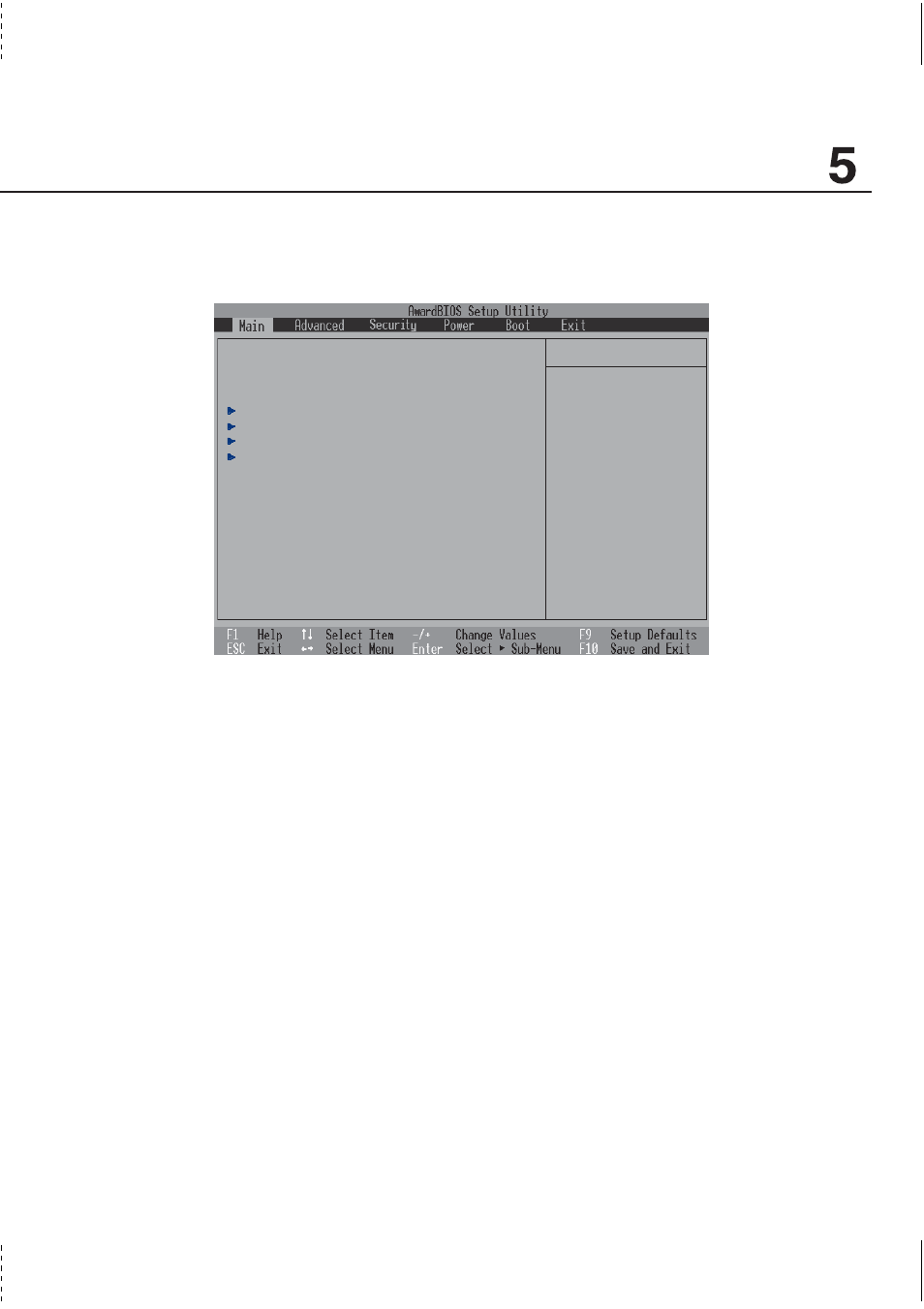 Main menu, Configuring the bios 63, System time | System date | Asus L1A User Manual | Page 63 / 90