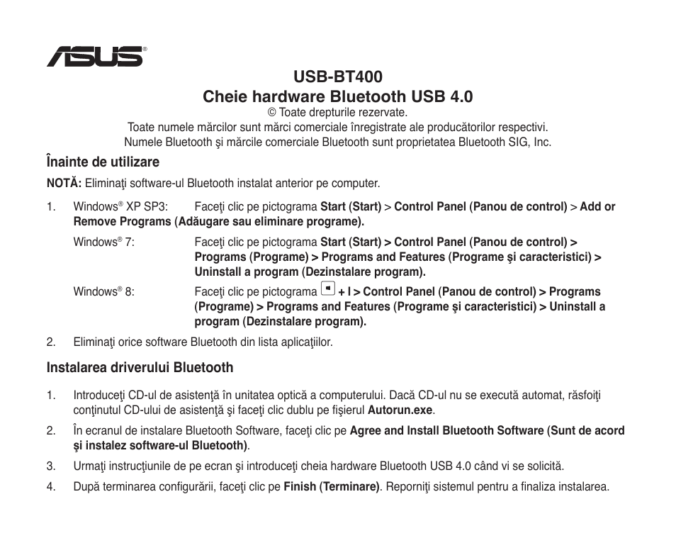 Asus USB-BT400 User Manual | Page 35 / 52