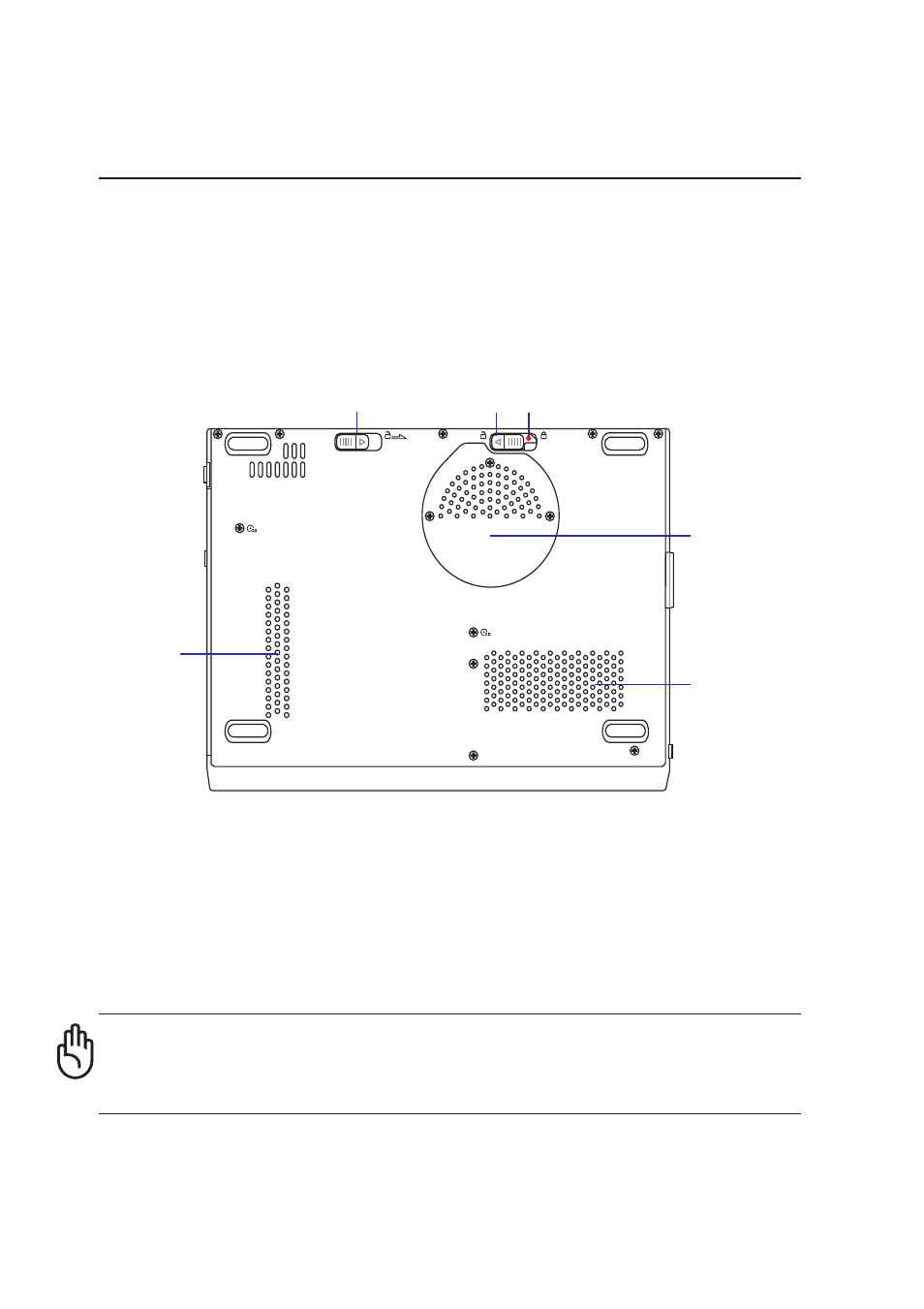 Bottom side | Asus S3N User Manual | Page 19 / 74