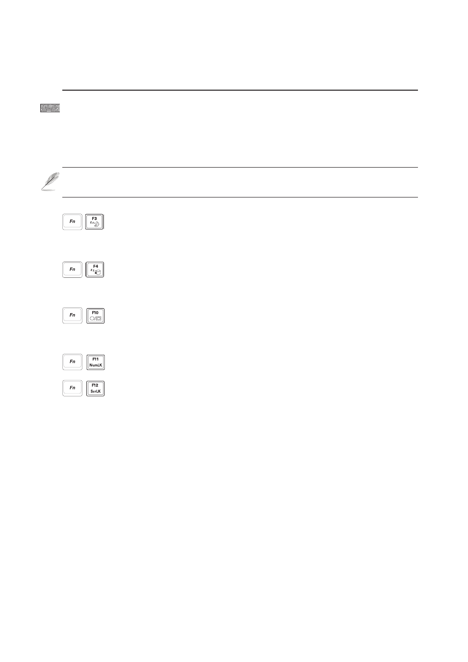 Using the keyboard | Asus S3N User Manual | Page 34 / 74