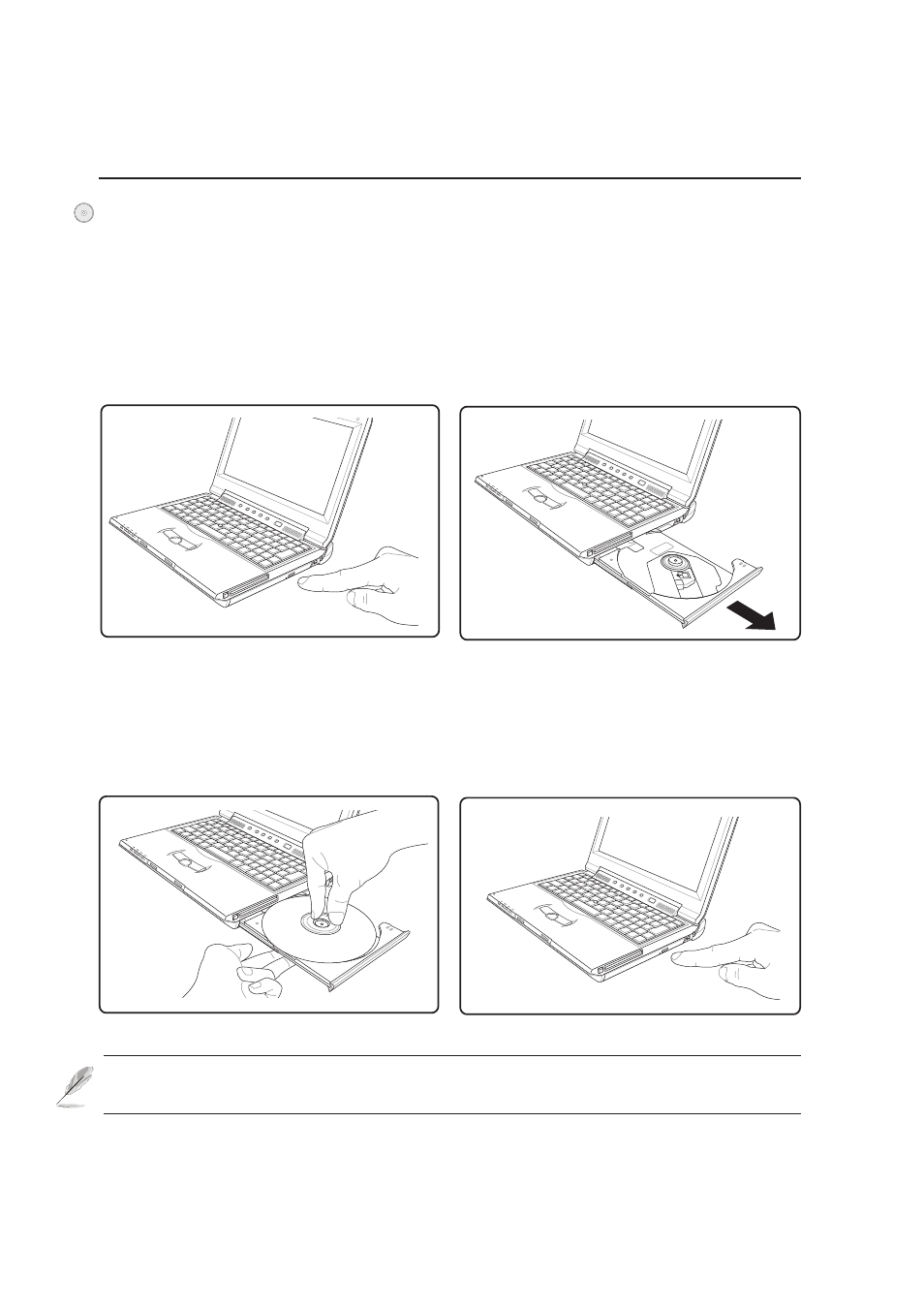 Optical drive | Asus S3N User Manual | Page 49 / 74