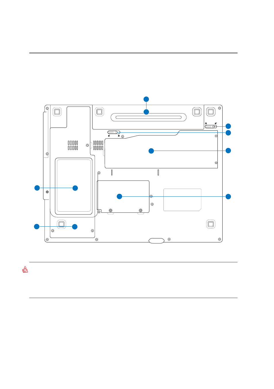 Bottom side | Asus Z62F User Manual | Page 14 / 70