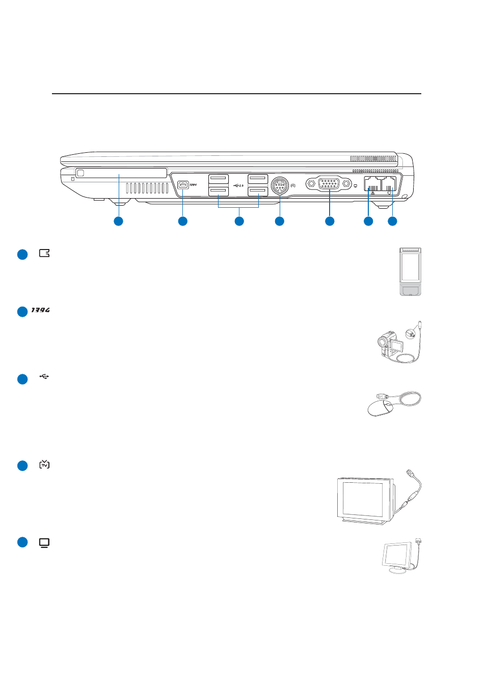 Right side | Asus Z62F User Manual | Page 16 / 70