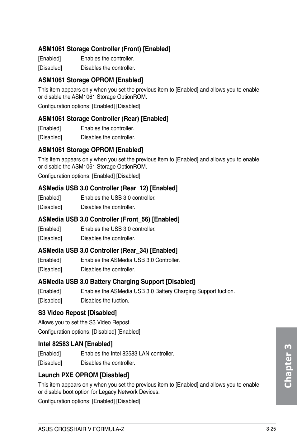 Chapter 3 | Asus Crosshair V Formula-Z User Manual | Page 105 / 190