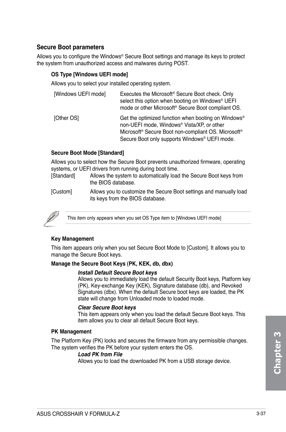 Chapter 3 | Asus Crosshair V Formula-Z User Manual | Page 117 / 190