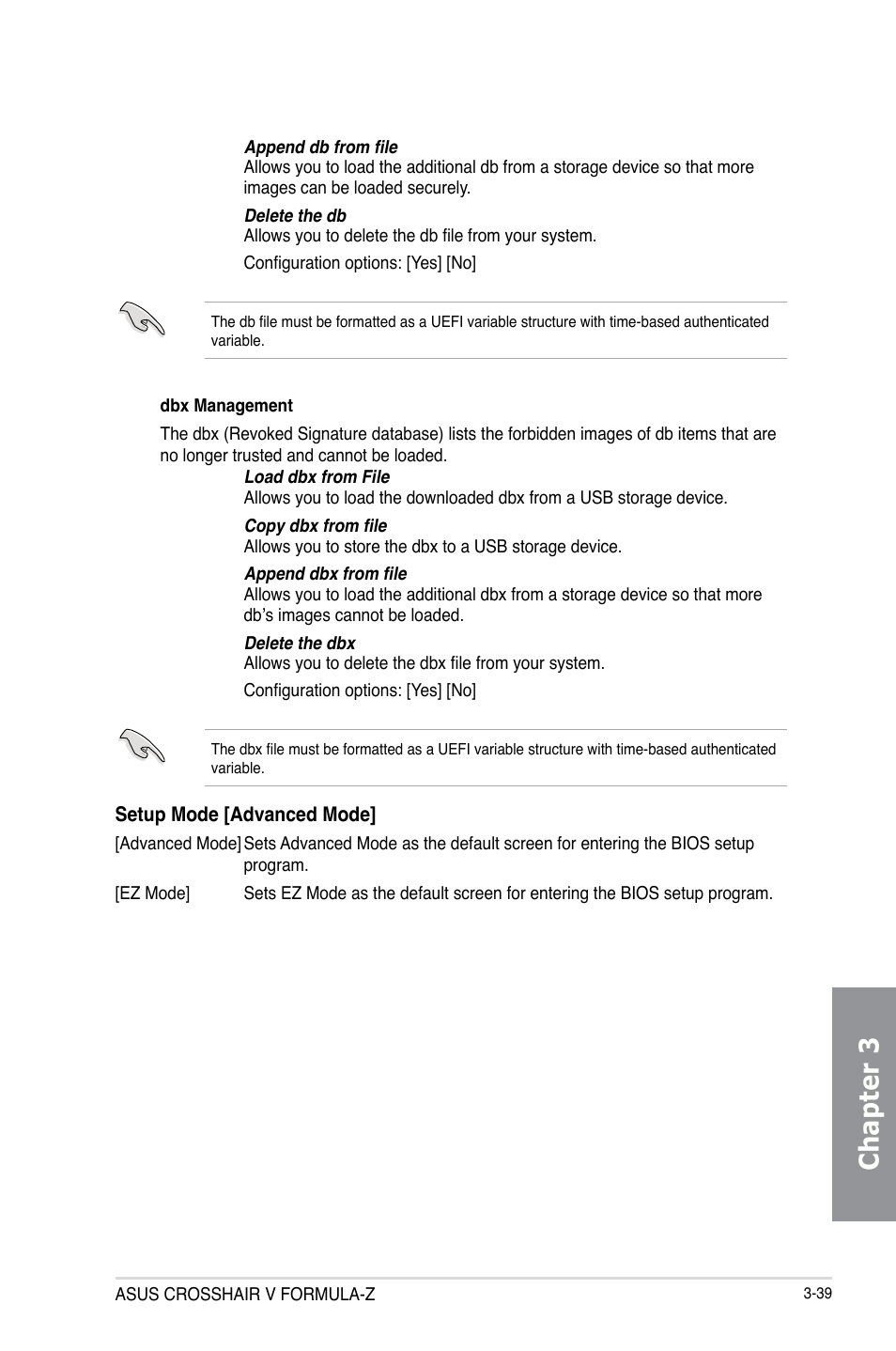 Chapter 3 | Asus Crosshair V Formula-Z User Manual | Page 119 / 190