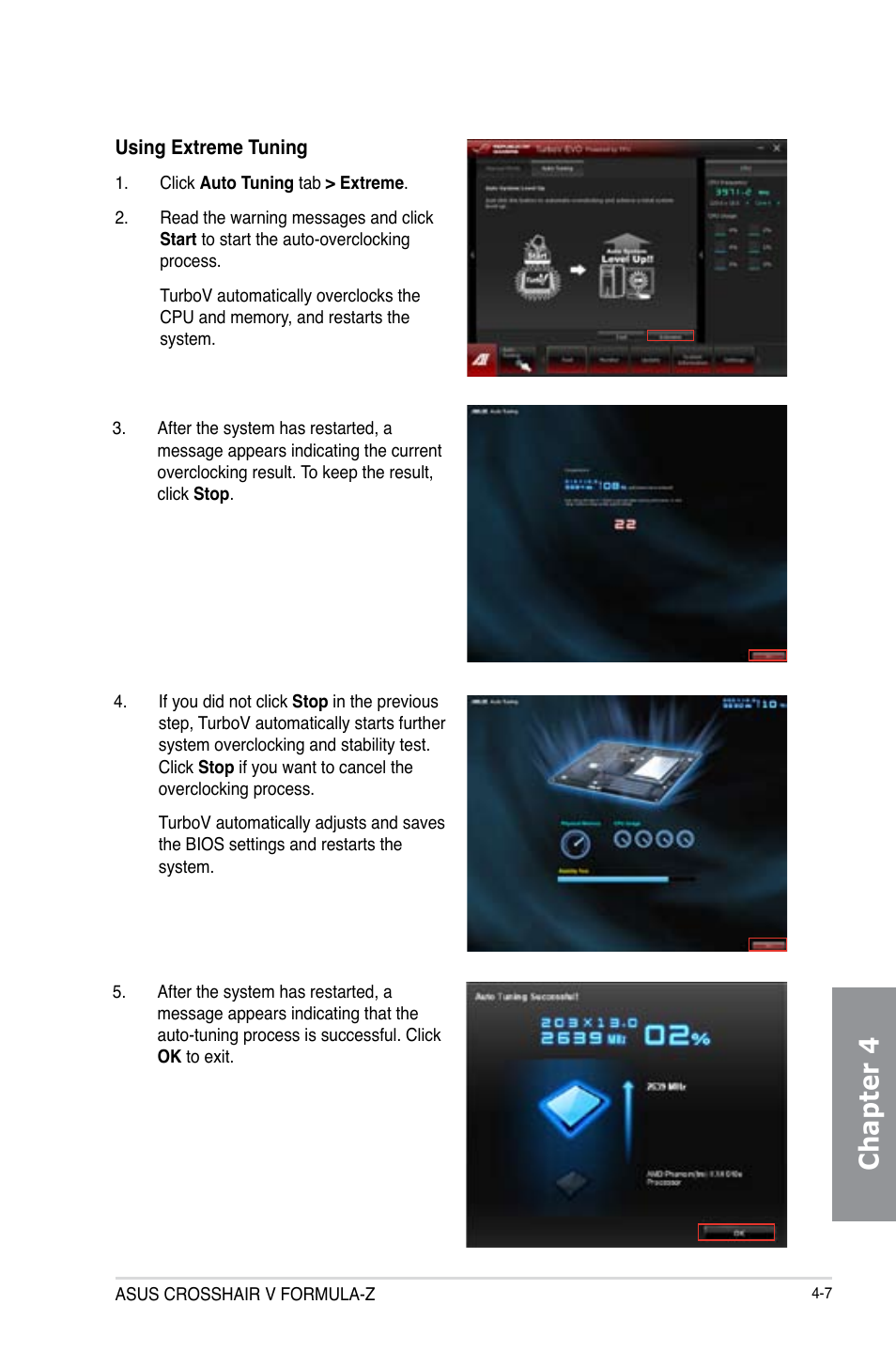 Chapter 4 | Asus Crosshair V Formula-Z User Manual | Page 139 / 190