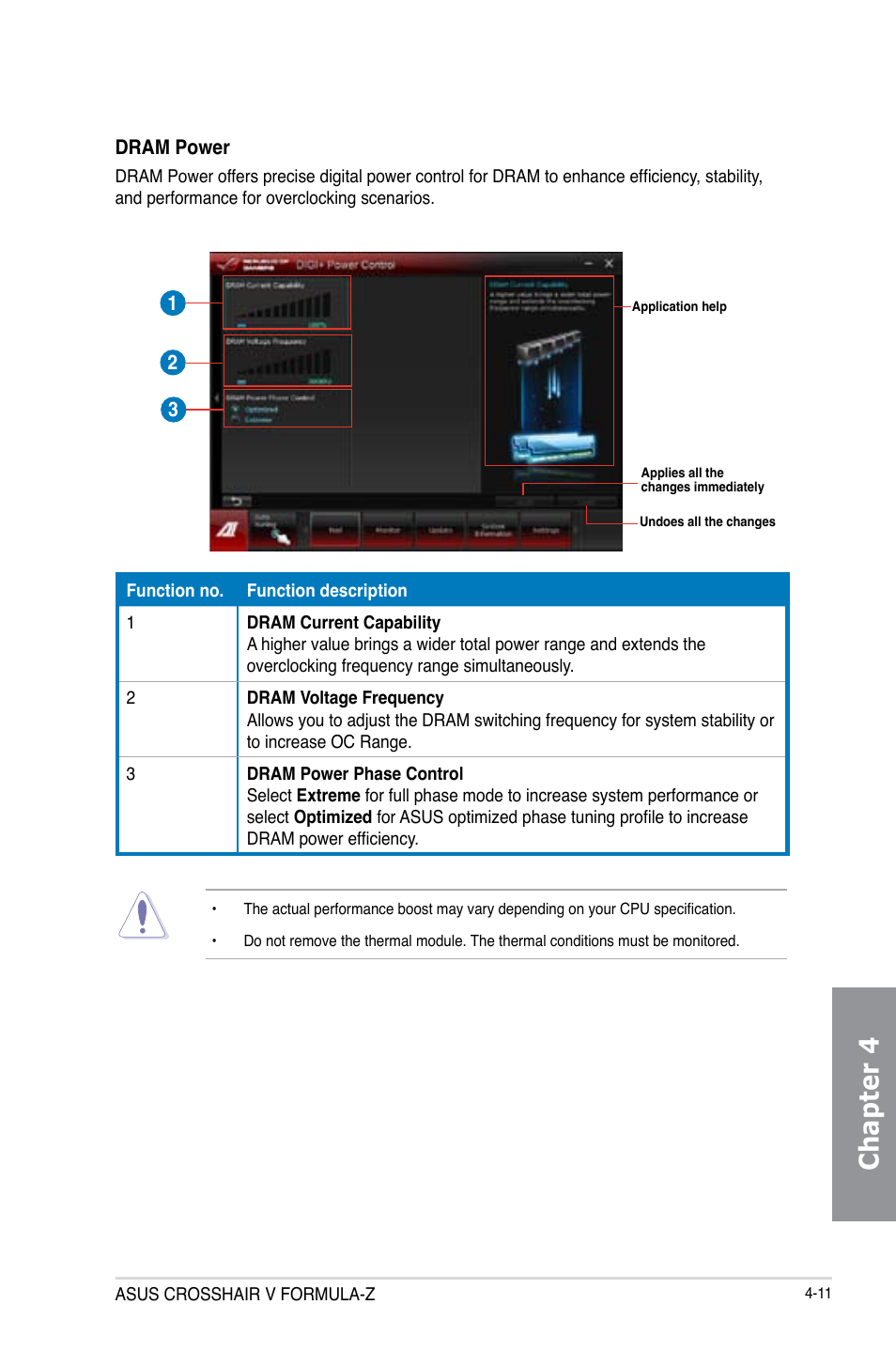 Chapter 4 | Asus Crosshair V Formula-Z User Manual | Page 143 / 190