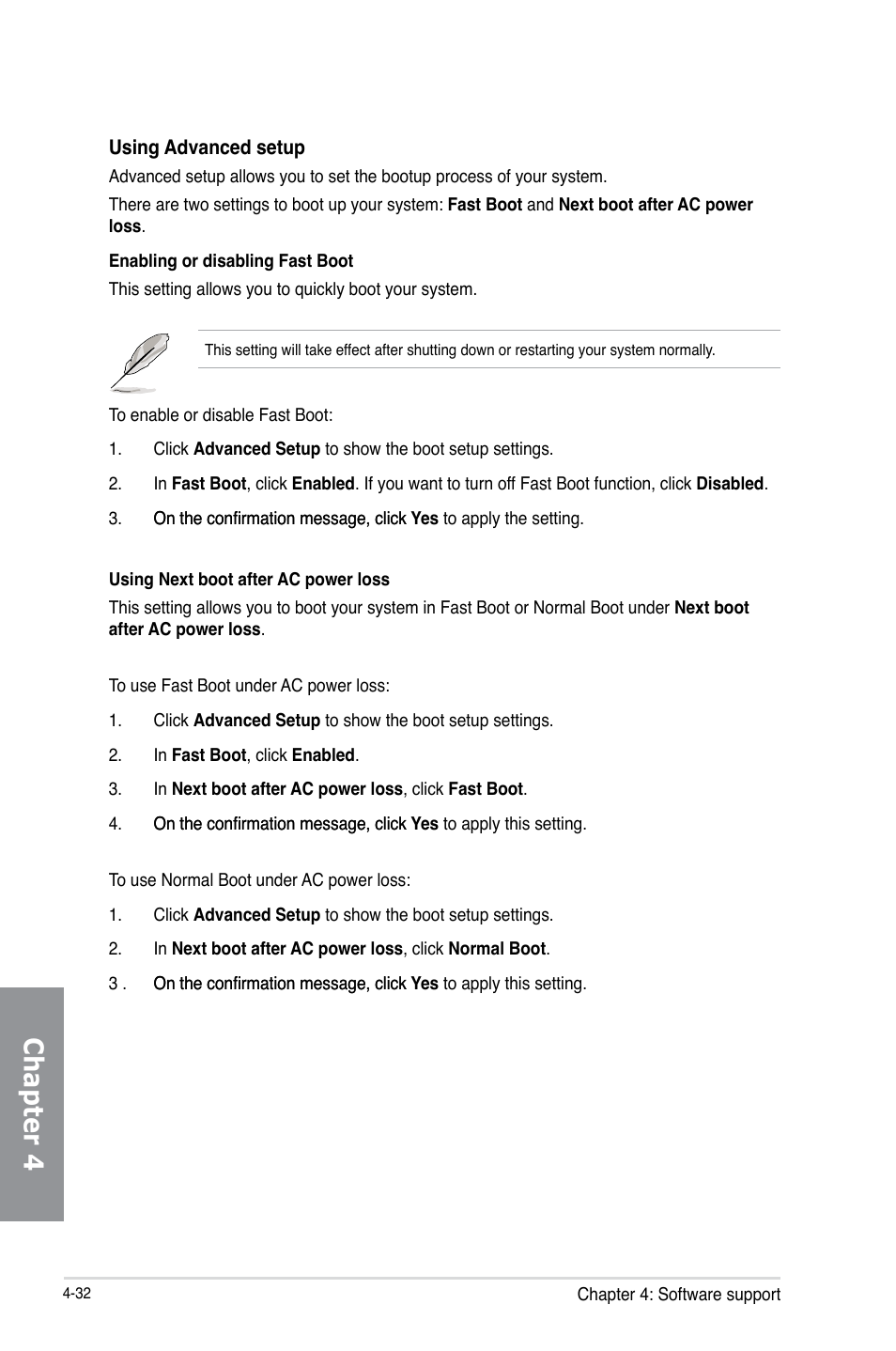 Chapter 4 | Asus Crosshair V Formula-Z User Manual | Page 164 / 190