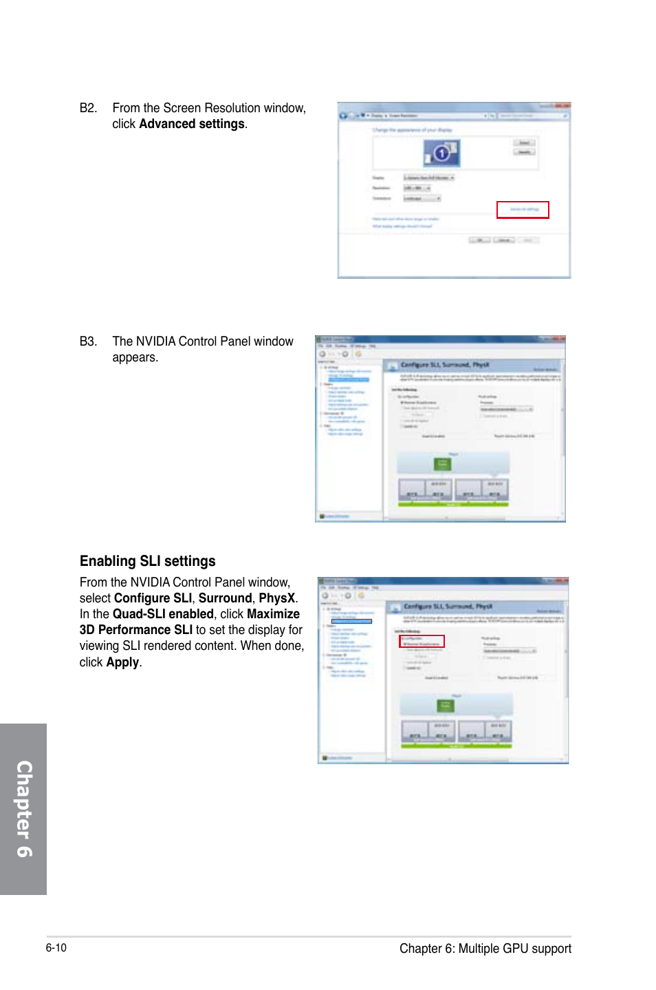 Chapter 6 | Asus Crosshair V Formula-Z User Manual | Page 184 / 190