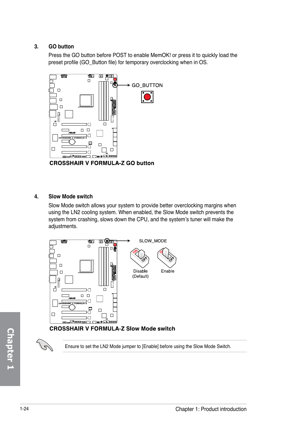 Chapter 1 | Asus Crosshair V Formula-Z User Manual | Page 40 / 190