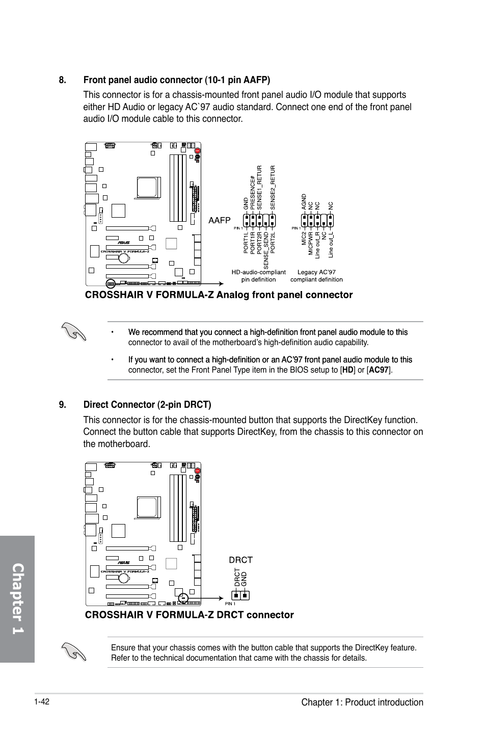 Chapter 1 | Asus Crosshair V Formula-Z User Manual | Page 58 / 190