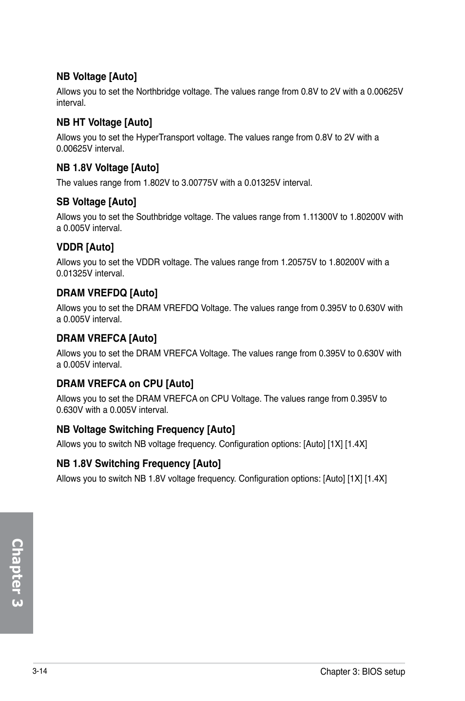 Chapter 3 | Asus Crosshair V Formula-Z User Manual | Page 94 / 190