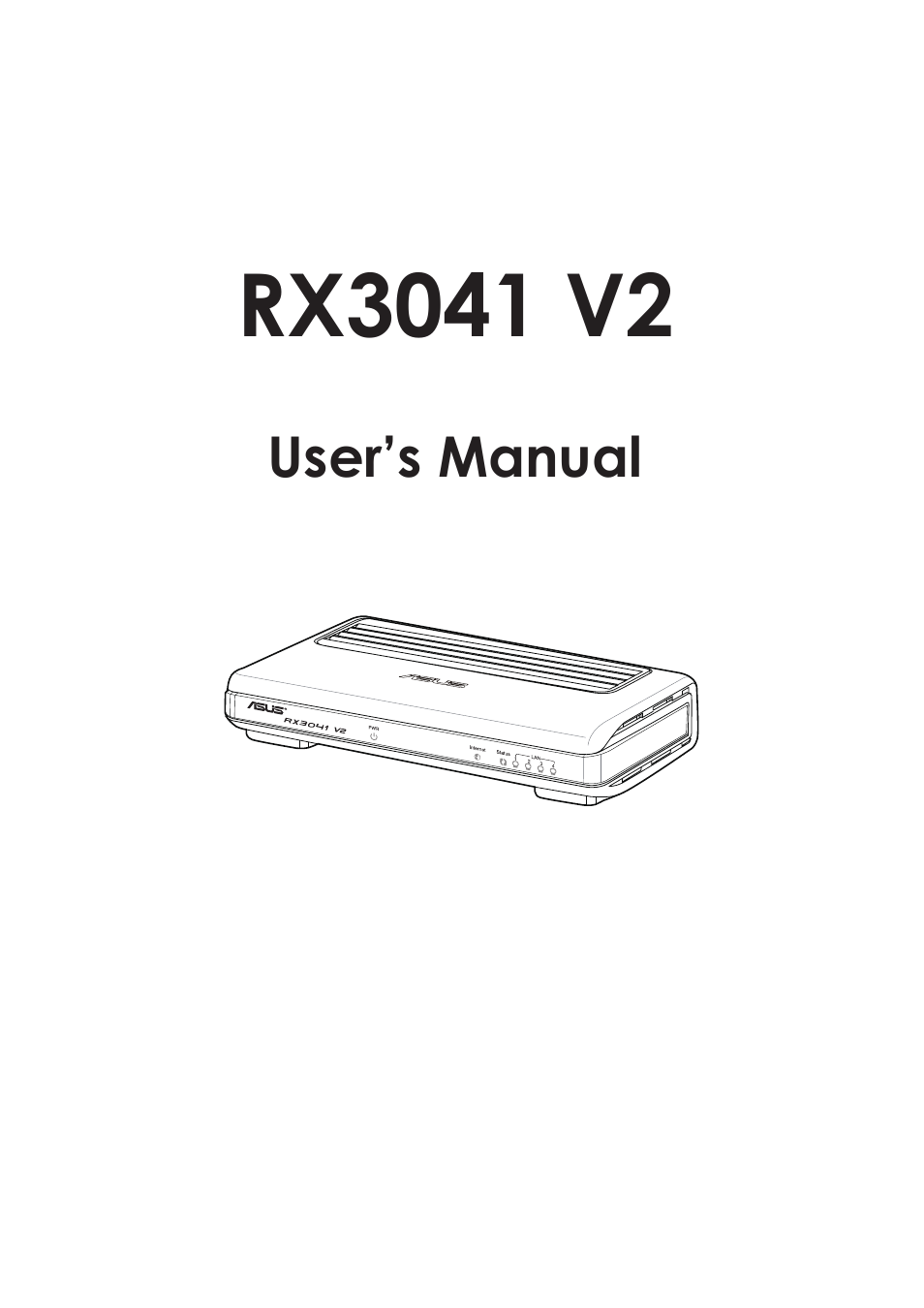 Asus RX3041 V2 User Manual | 46 pages