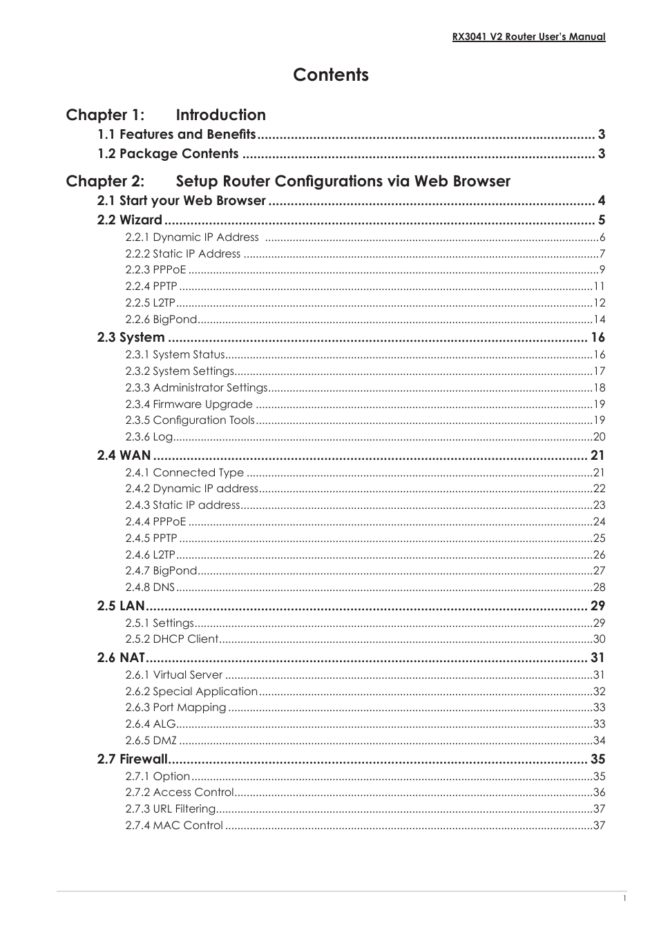 Asus RX3041 V2 User Manual | Page 3 / 46