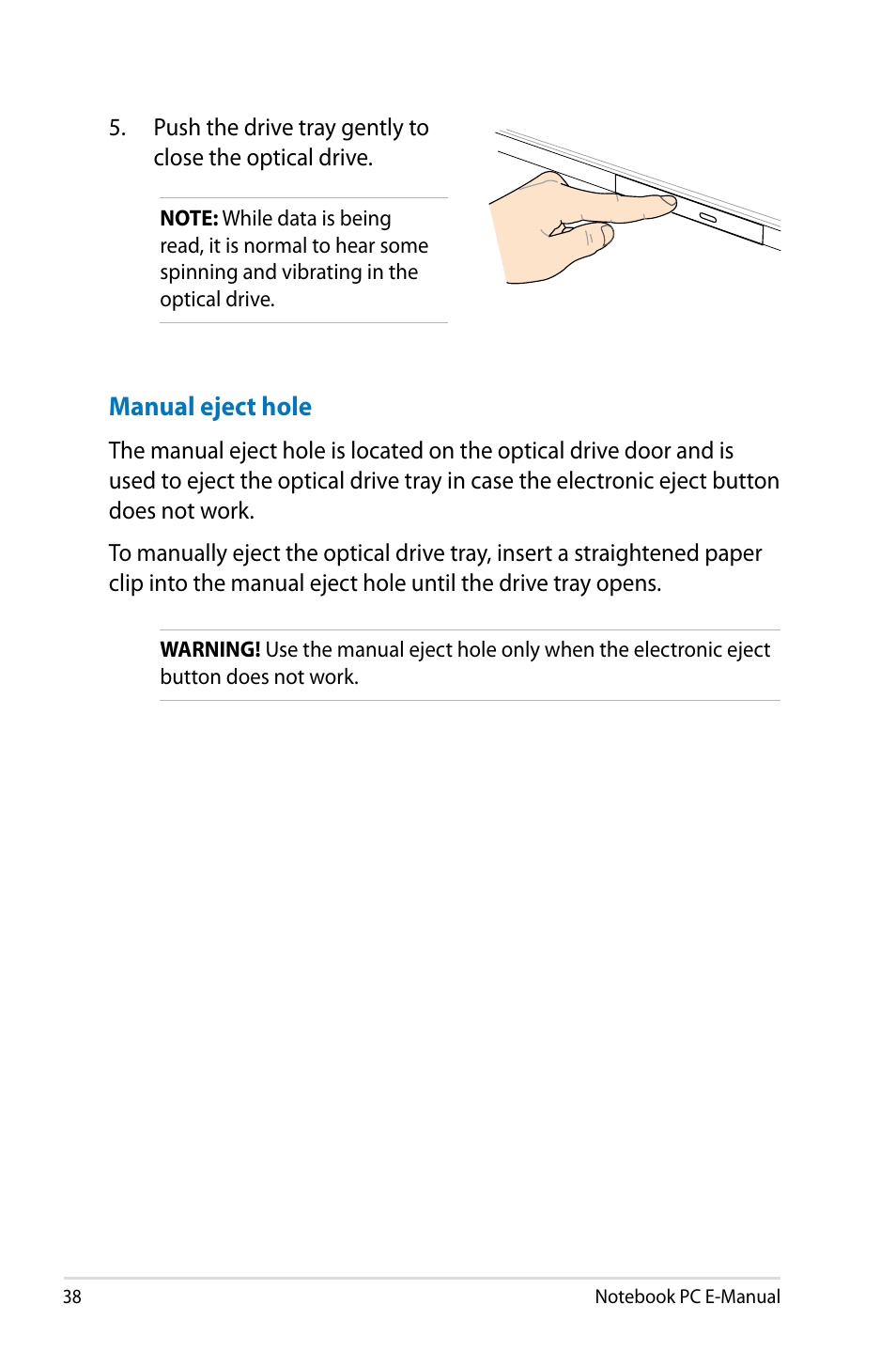 Asus G750JX User Manual | Page 38 / 122