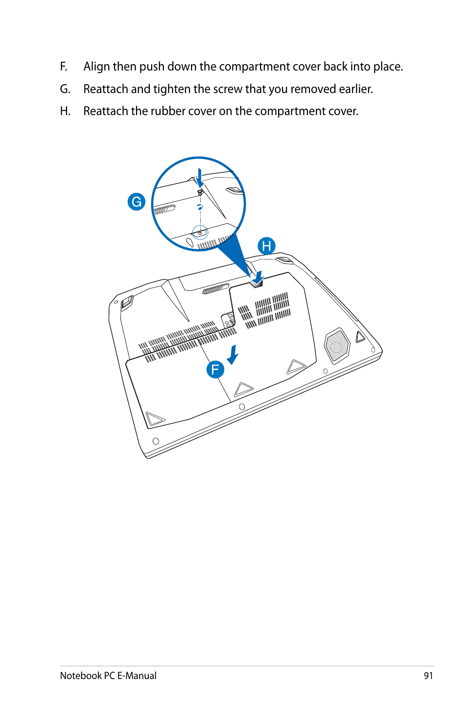 Asus G750JX User Manual | Page 91 / 122