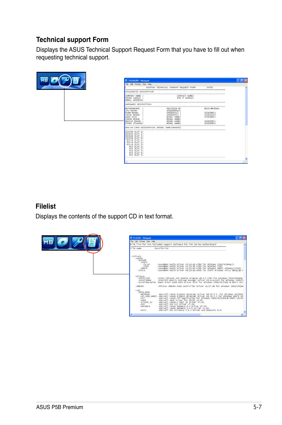 Asus P5B Premium Vista Edition User Manual | Page 117 / 190