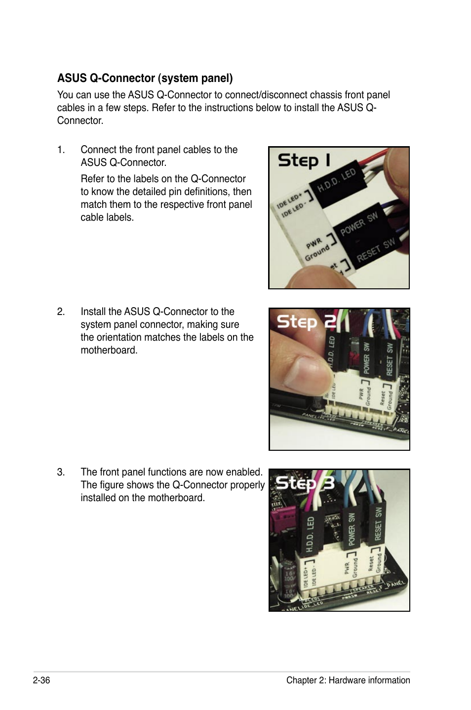 Asus P5B Premium Vista Edition User Manual | Page 62 / 190