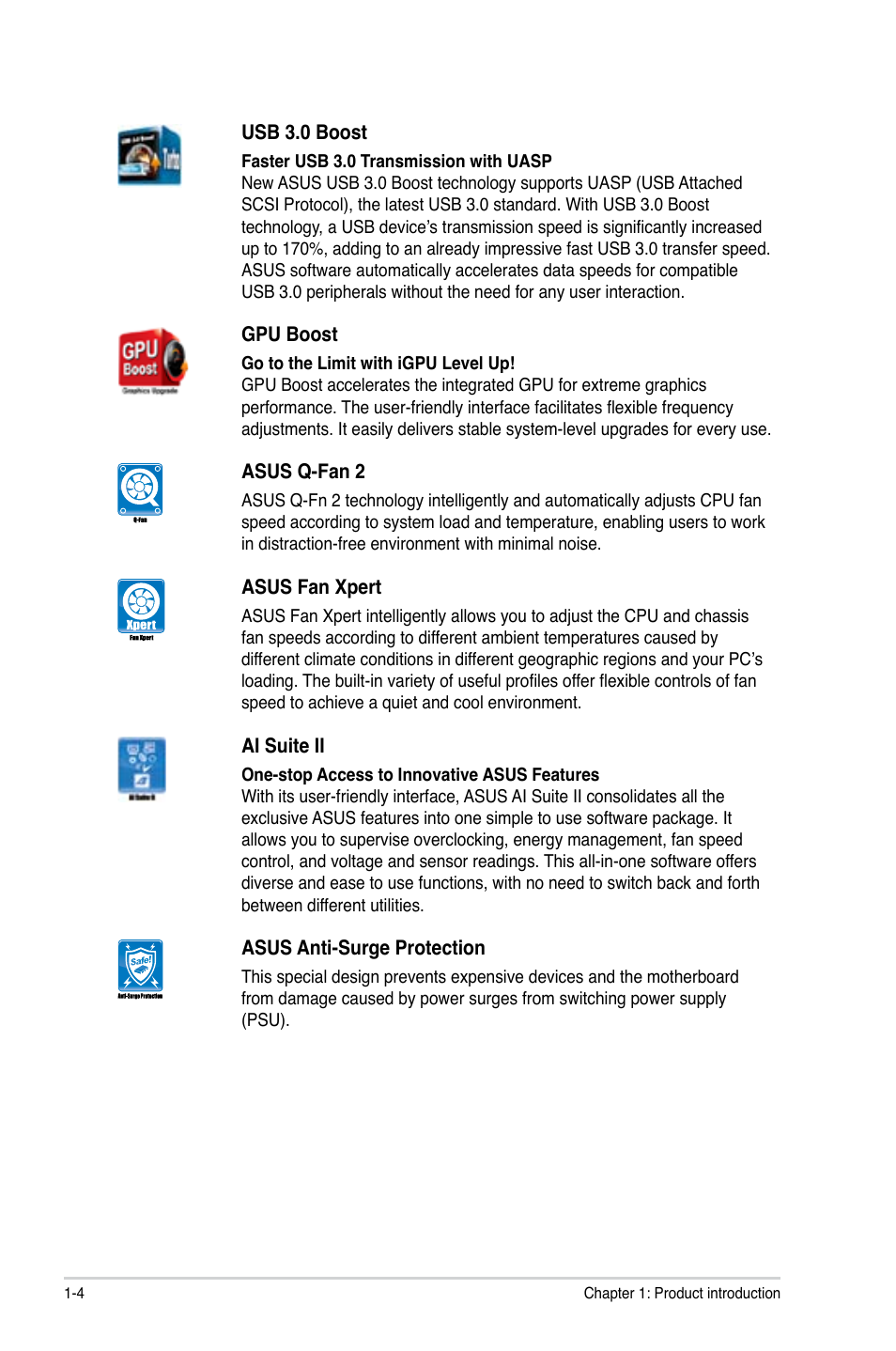 Asus P8H77-I User Manual | Page 14 / 76