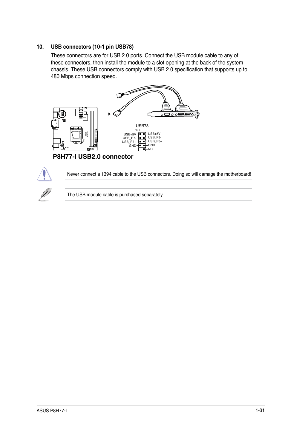 Asus P8H77-I User Manual | Page 41 / 76