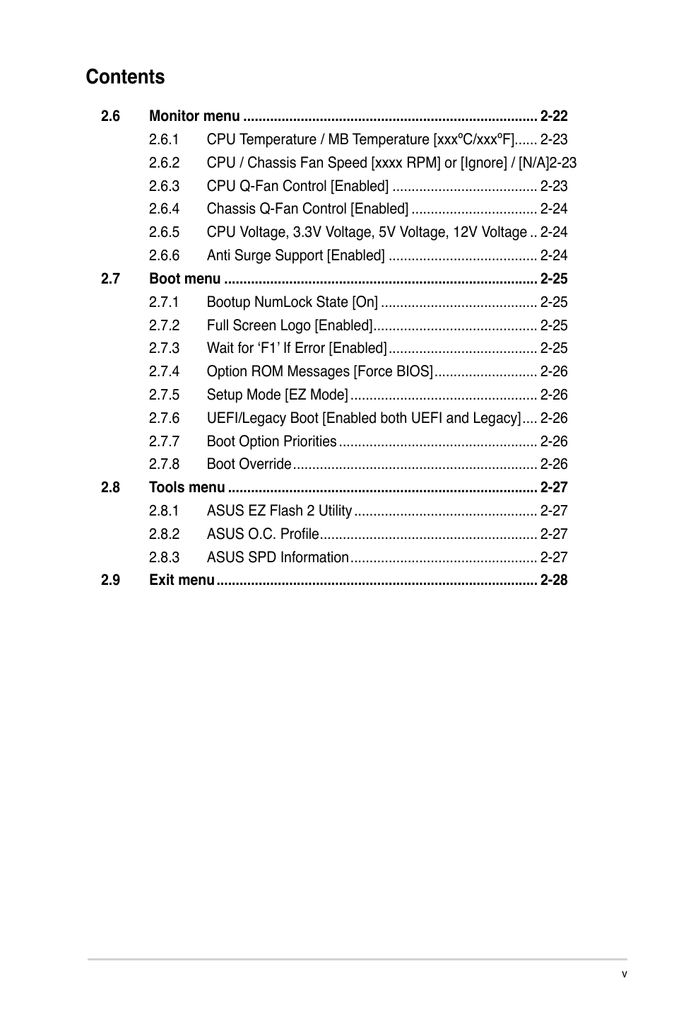 Asus P8H77-I User Manual | Page 5 / 76