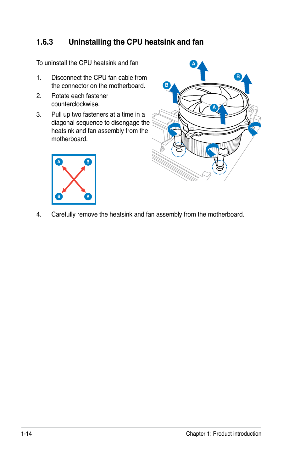 3 uninstalling the cpu heatsink and fan | Asus P5KPL-AM/PS User Manual | Page 26 / 90