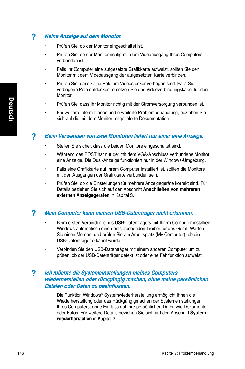 Deutsch d eutsch d eutsch d eutsch | Asus CG8270 User Manual | Page 148 / 536