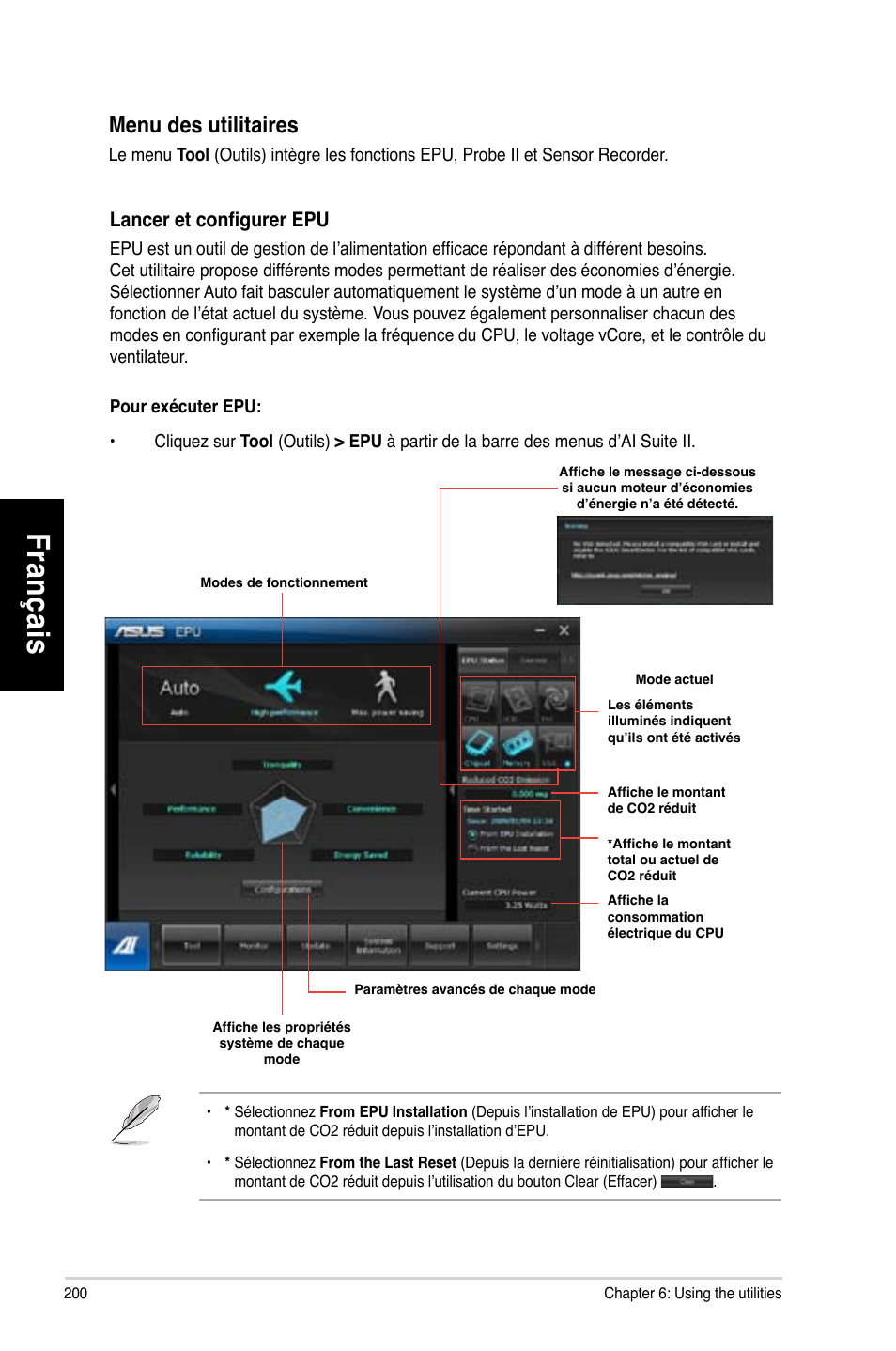 Fr an ça is fra nç ais fr an ça is fra nç ais | Asus CG8270 User Manual | Page 202 / 536