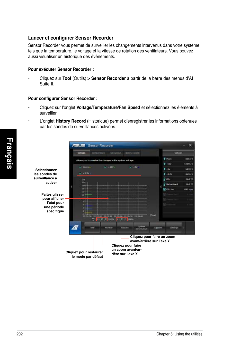 Fr an ça is fra nç ais fr an ça is fra nç ais | Asus CG8270 User Manual | Page 204 / 536