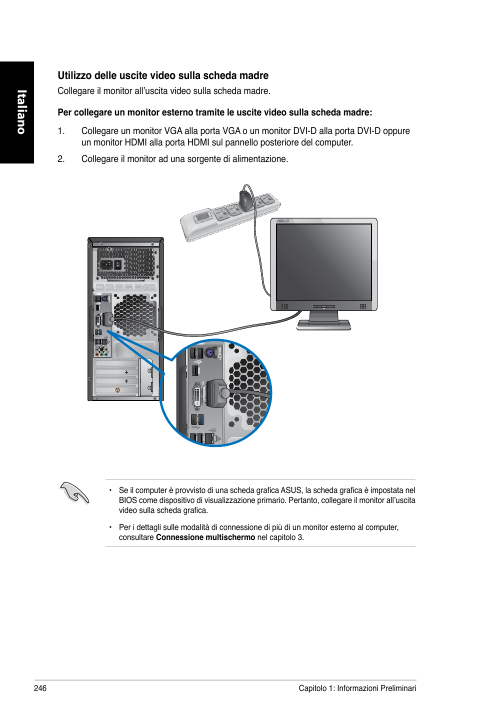 Italiano | Asus CG8270 User Manual | Page 248 / 536