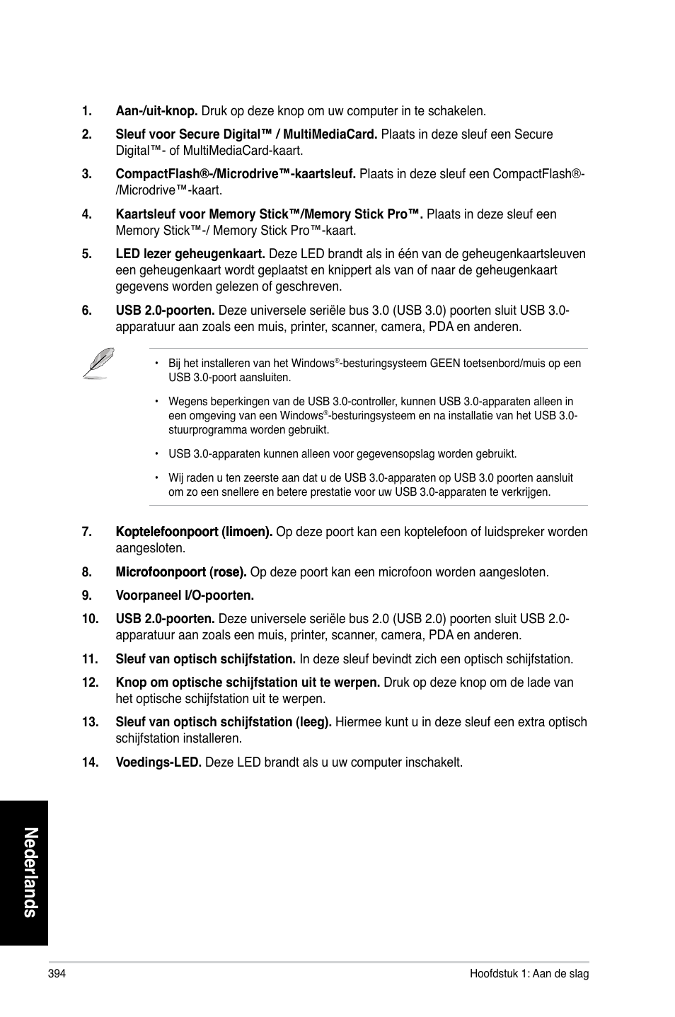 Nederlands | Asus CG8270 User Manual | Page 396 / 536