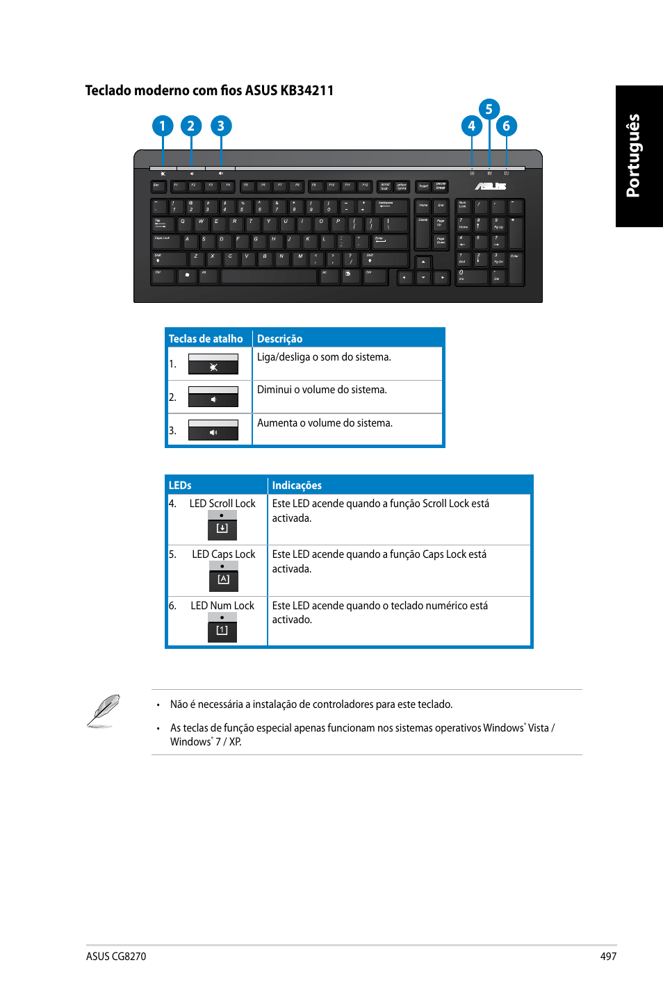 Por tuguês por tuguês | Asus CG8270 User Manual | Page 499 / 536