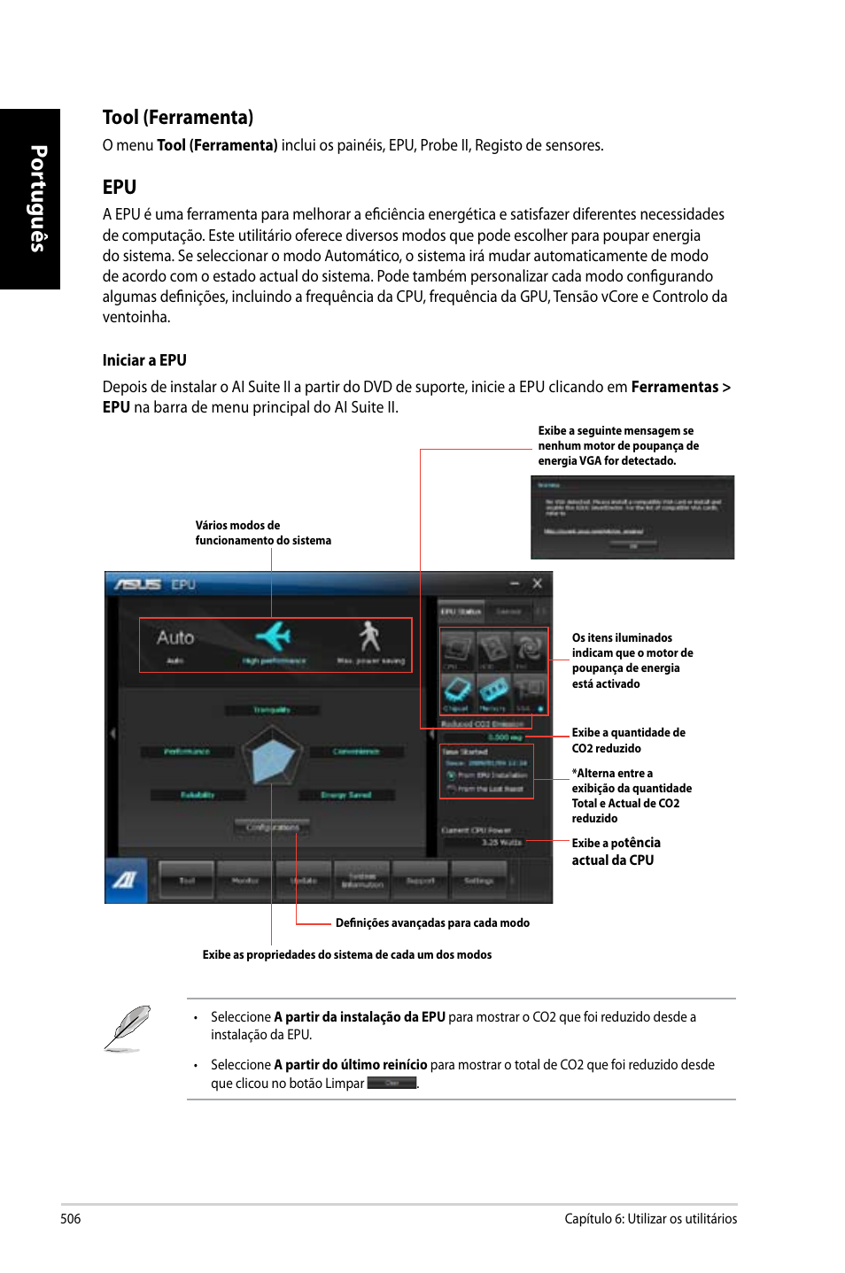 Por tuguês por tuguês por tuguês por tuguês, Tool �ferramenta | Asus CG8270 User Manual | Page 508 / 536