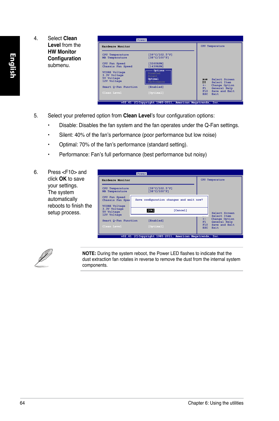 English | Asus CG8270 User Manual | Page 66 / 536