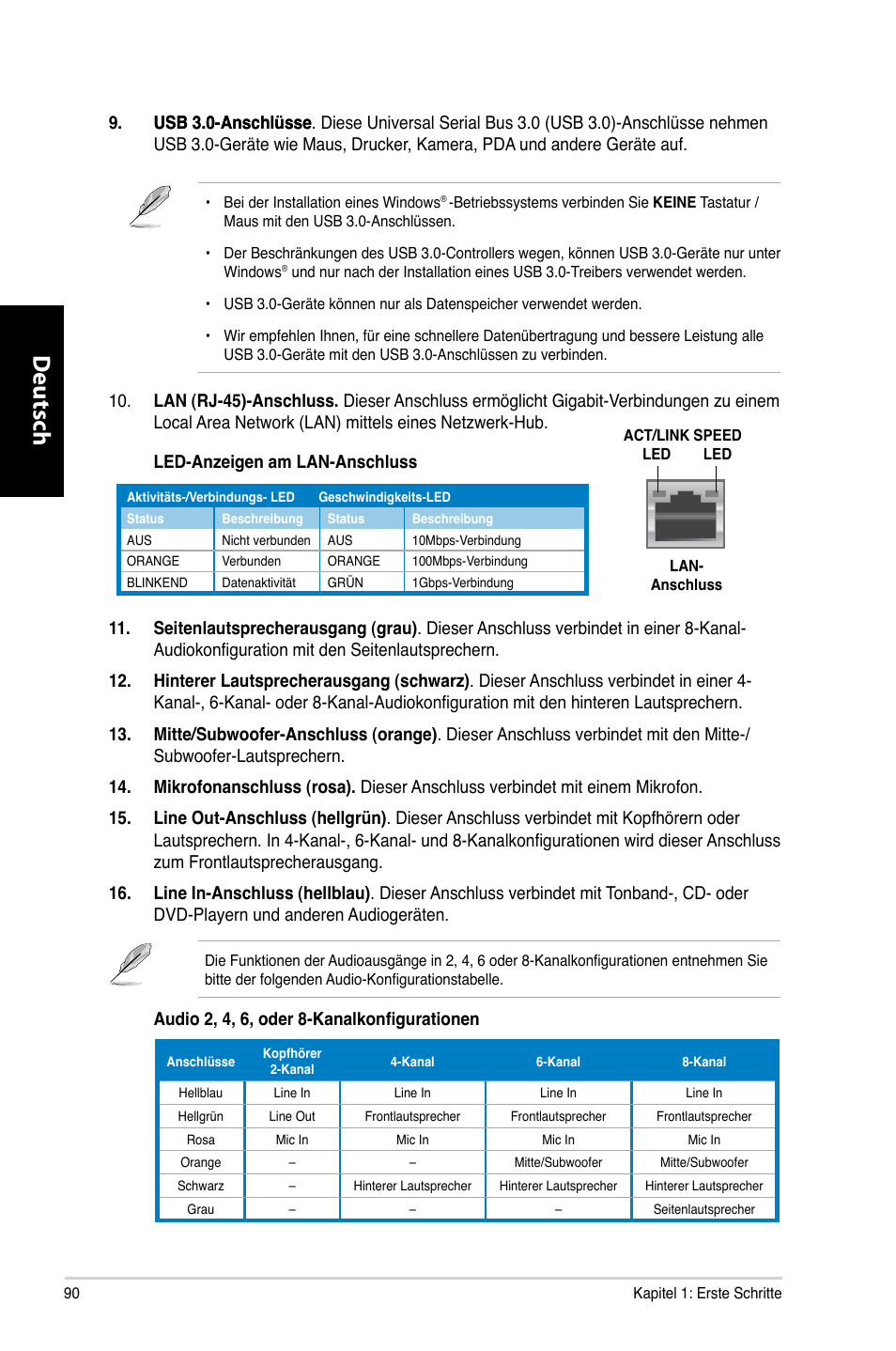 Deutsch d eutsch d eutsch d eutsch | Asus CG8270 User Manual | Page 92 / 536