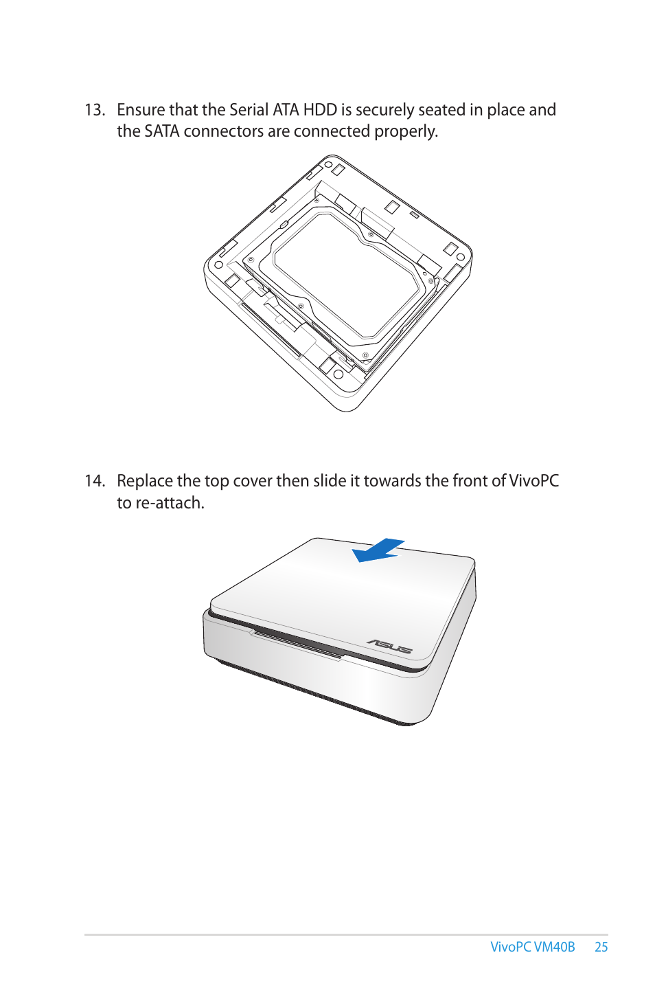 Asus VM40B User Manual | Page 25 / 52