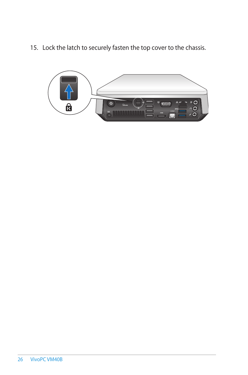 Asus VM40B User Manual | Page 26 / 52