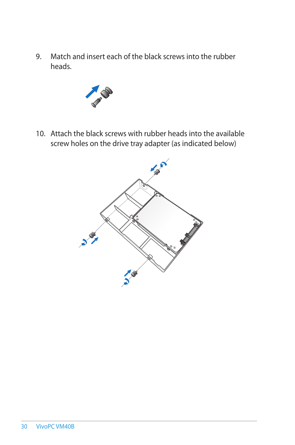 Asus VM40B User Manual | Page 30 / 52