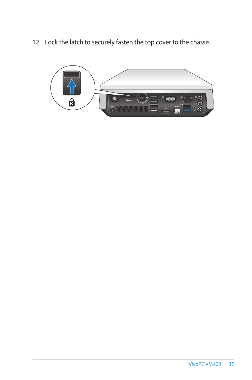 Asus VM40B User Manual | Page 37 / 52