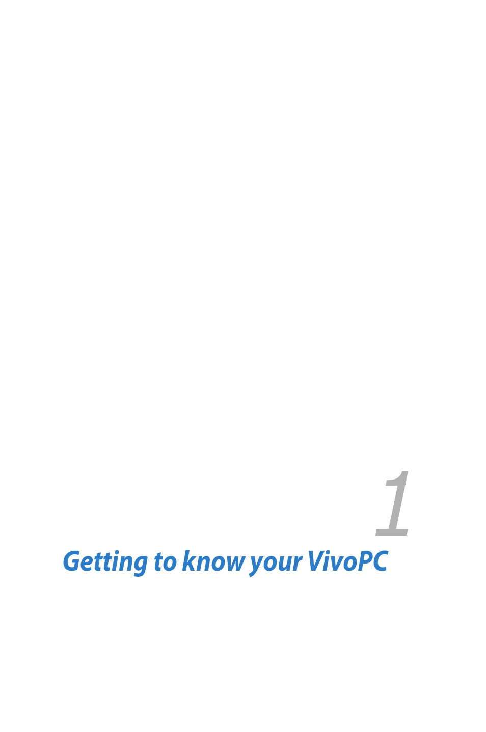 Getting to know your vivopc | Asus VM40B User Manual | Page 7 / 52