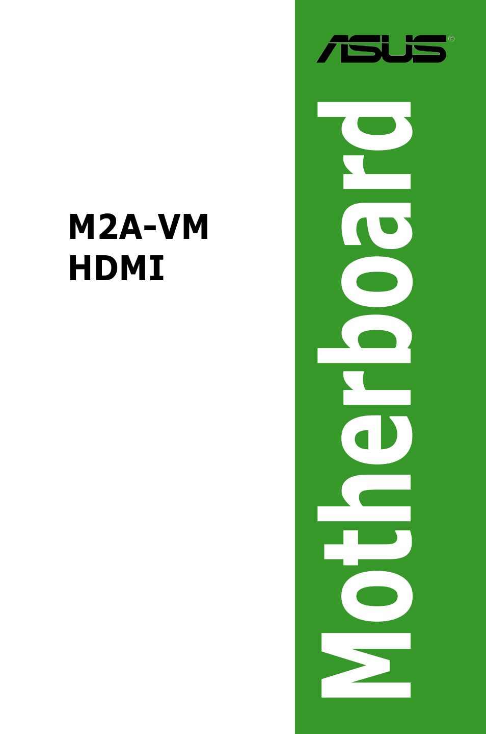 Asus M2A-VM HDMI User Manual | 100 pages